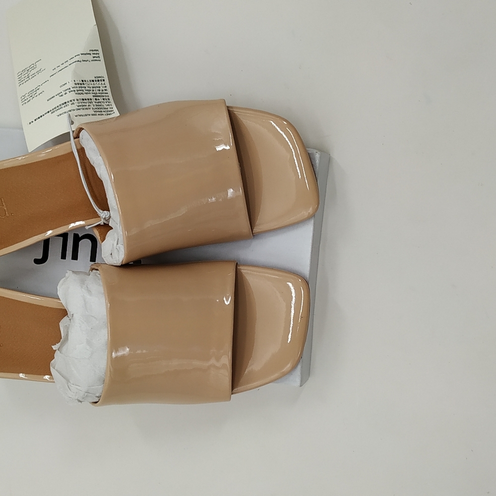 FIND Womens Sandals Open Toe Sandals Sz 6US with Beige colour.